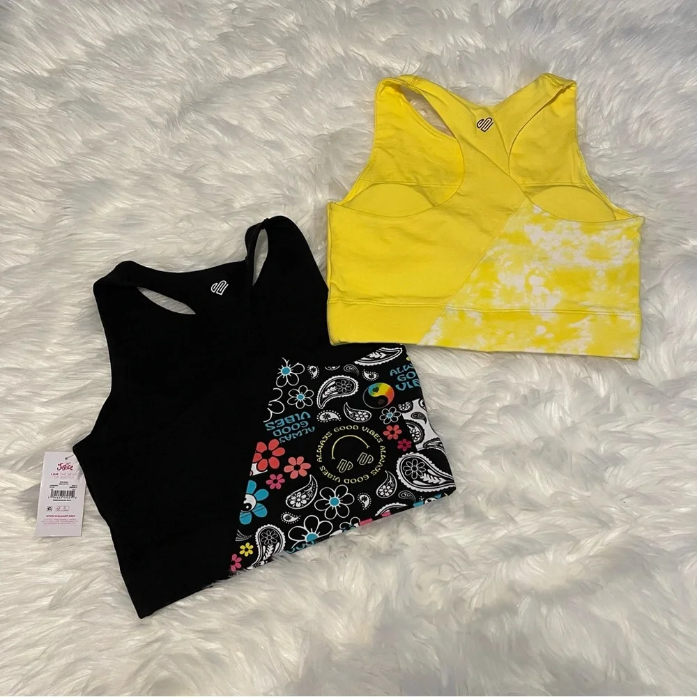 NWT Justice Sports Bra Set 34